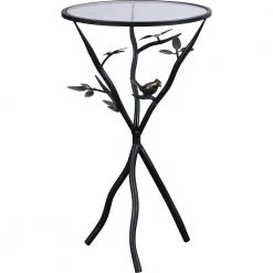 24 in. Antique Bronze Bird and Branches Tripod Side Table by FirsTime & Co. -Sorbus Sales Store antique bronze firstime co end side tables btgbrd c3 1000