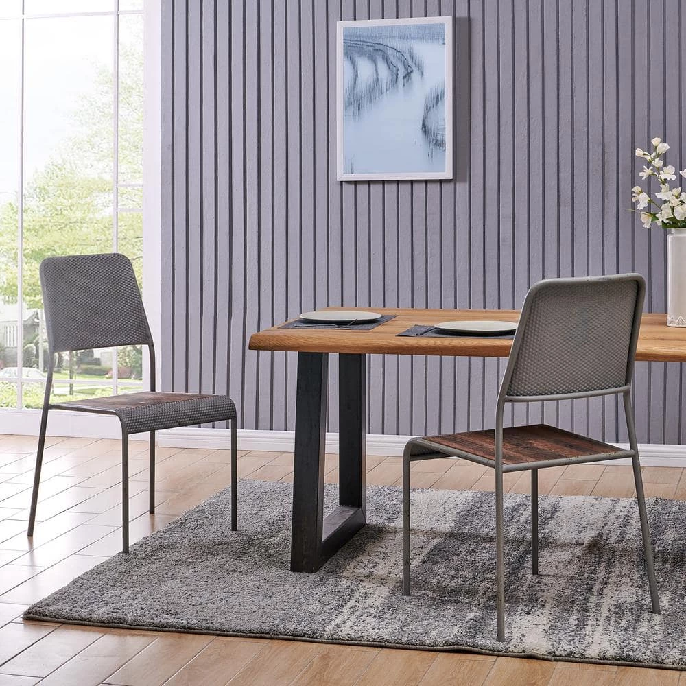 38.5 in. Riley Modern Rustic Chair (Set of 2) by FirsTime & Co. 3 38.5 in. Riley Modern Rustic Chair (Set of 2) by FirsTime & Co.