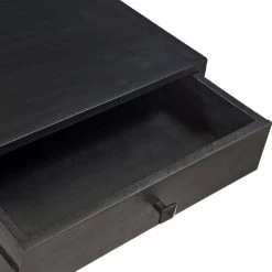 54 x 22 x 29 in. Rectangular Wood Black Carter Writing Desk by FirsTime & Co. -Sorbus Sales Store black firstime co writing desks 70318 fa 1000