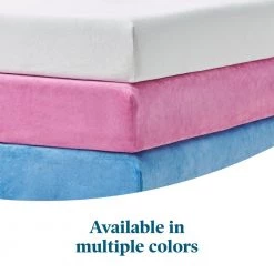 6 in. Medium-Firm Waterproof Gel Memory Foam Tight Top Youth Twin Mattress with Blue Cover by Lucid Comfort Collection -Sorbus Sales Store blue lucid comfort collection mattresses lucc06tt30gfbl 4f 1000