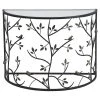 40 x 19.25 x 29 in. Round Metal Bronze Wren And Branches Console Table by FirsTime & Co. -Sorbus Sales Store bronze firstime co console tables 70484 64 1000