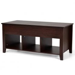 41 in. Lift Top Wooden Coffee Table with Storage Lower Shelf, Brown by ANGELES HOME -Sorbus Sales Store brown angeles home coffee tables sa61 9hw337cf 44 1000
