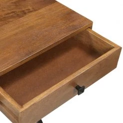 54 x 22 x 29 in. Rectangular Wood Brown Carter Writing Desk by FirsTime & Co. -Sorbus Sales Store brown firstime co writing desks 70313 fa 1000