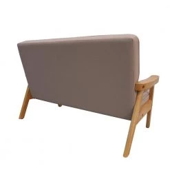 Cream Microfibre Solid Wood Kids Loveseat Children Armrest Couch by ANGELES HOME -Sorbus Sales Store cream angeles home kids chairs miy09870r c3 1000