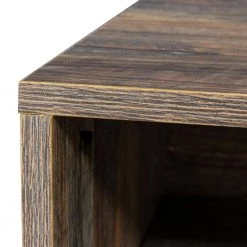 43.31 in. Espresso Modern TV Stand Console with Cable Management Hole and a Storage Cabinet by ANGELES HOME -Sorbus Sales Store espresso angeles home tv stands myf37248r 66 1000