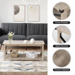 43.5 in. L x 19.5 in. D Rustic Metal X Shaped Grey Wash Accent Coffee Table with Shelf by ANGELES HOME 14 43.5 in. L x 19.5 in. D Rustic Metal X Shaped Grey Wash Accent Coffee Table with Shelf by ANGELES HOME -Sorbus Sales Store gray wash angeles home coffee tables m65 8hw892gr 44 1000