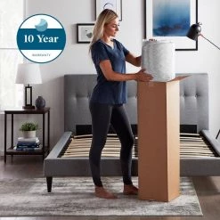 8 in. Plush Gel Memory Foam Tight Top Twin XL Mattress by Lucid Comfort Collection -Sorbus Sales Store lucid comfort collection mattresses lucc08tx45gf 31 1000