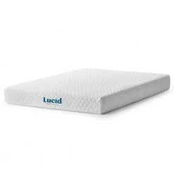 8 in. Plush Gel Memory Foam Tight Top Twin XL Mattress by Lucid Comfort Collection -Sorbus Sales Store lucid comfort collection mattresses lucc08tx45gf 44 1000