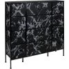 12-Drawer Marble White Dresser Steel Frame Wood Top Easy Pull Fabric Bins 11.75 in. L x 46.5 in. W x 48.7 in. H by Sorbus -Sorbus Sales Store marble black sorbus dressers drw 12d mbb2 64 1000