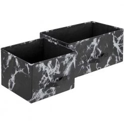 6-Drawer Brown Dresser Steel Frame Wood Top Easy Pull Fabric Bins 11.75 in. L x 31.5 in. W x 24.62 in. H by Sorbus -Sorbus Sales Store marble black sorbus dressers drw cu6 mbw3 fa 1000
