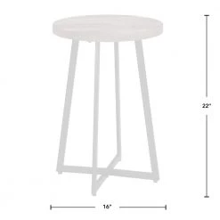 22 in. Miles Rustic Wood Table by FirsTime & Co. -Sorbus Sales Store natural wood firstime co end side tables 70032 4f 1000