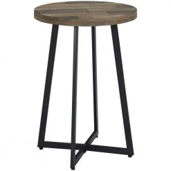 22 in. Miles Rustic Wood Table by FirsTime & Co.