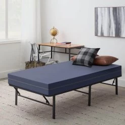 University Twin Adjustable Firmness Dual-Sided Memory Foam 6 in. Mattress by Lucid Comfort Collection