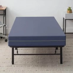 University Twin Adjustable Firmness Dual-Sided Memory Foam 6 in. Mattress by Lucid Comfort Collection -Sorbus Sales Store navy lucid comfort collection mattresses lucc06tt40fpmf fa 1000