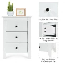 14.5 in. White 26 in. Rectangular Chipboard and MDF End Table with Drawers 2 Pieces by ANGELES HOME 14 14.5 in. White 26 in. Rectangular Chipboard and MDF End Table with Drawers 2 Pieces by ANGELES HOME -Sorbus Sales Store white angeles home end side tables sa61 9hw313wh 2 1f 1000