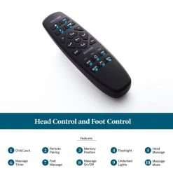 Deluxe Adjustable Bed and 10 in. Plush Gel Memory Foam Split King Mattress Set by Lucid Comfort Collection -Sorbus Sales Store white lucid comfort collection mattresses lucc102kgfl6lp 4f 1000