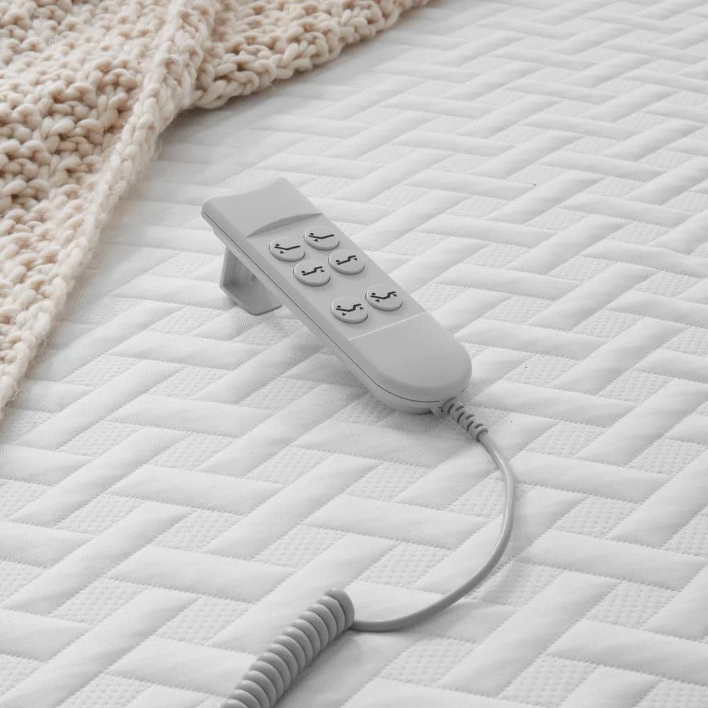 Standard Adjustable Bed and 10 in. Firm Gel Memory Foam Split King Mattress Set by Lucid Comfort Collection 4 Standard Adjustable Bed and 10 in. Firm Gel Memory Foam Split King Mattress Set by Lucid Comfort Collection - Image 2