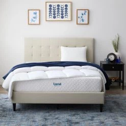 10 in. Queen Gel Memory Foam Mattress - Medium by Lucid Comfort Collection