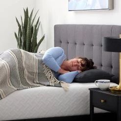 10in. Firm Gel Memory Foam Tight Top Queen Mattress by Lucid Comfort Collection -Sorbus Sales Store white lucid comfort collection mattresses lucc10qq45mf 31 1000