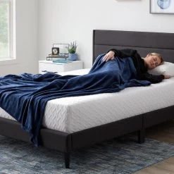 SureCool 12in. Medium-Plush Gel Memory Foam Tight Top King Mattress by Lucid Comfort Collection