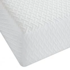 SureCool 14in. Medium Gel Memory Foam Tight Top Queen Mattress by Lucid Comfort Collection -Sorbus Sales Store white lucid comfort collection mattresses lucc14qq45mf c3 1000