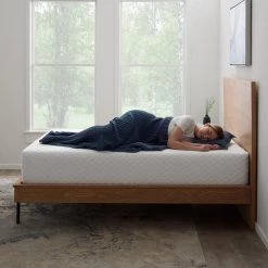 PureFlow 14in. Plush Gel Memory Foam Tight Top Queen Mattress by Lucid Comfort Collection -Sorbus Sales Store white lucid comfort collection mattresses lucc14qq6pmf c3 1000