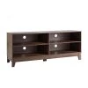 58 in. Wood Entertainment Center TV Stand Fits TV's up to 58 in. with Cable Management by ANGELES HOME
